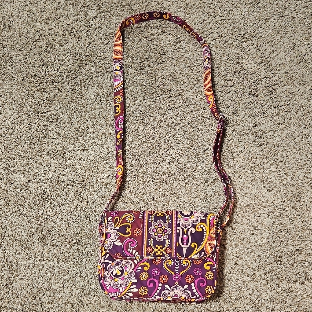 Floral Patterned Crossbody Bag